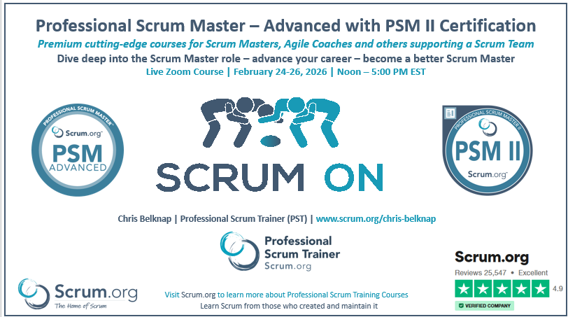 Professional Scrum Master Advanced